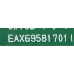MAIN PARA SMART TV LG / NUMERO DE PARTE EBU66281901 / EAX69581701(1.1) / 33160614 / 1KPMXL0G-0004 / PANEL NC550TQG-ABKH6 / DISPLAY HV550QUB-F1D / MODELO 55UP7670PUC.AUSGLJM	